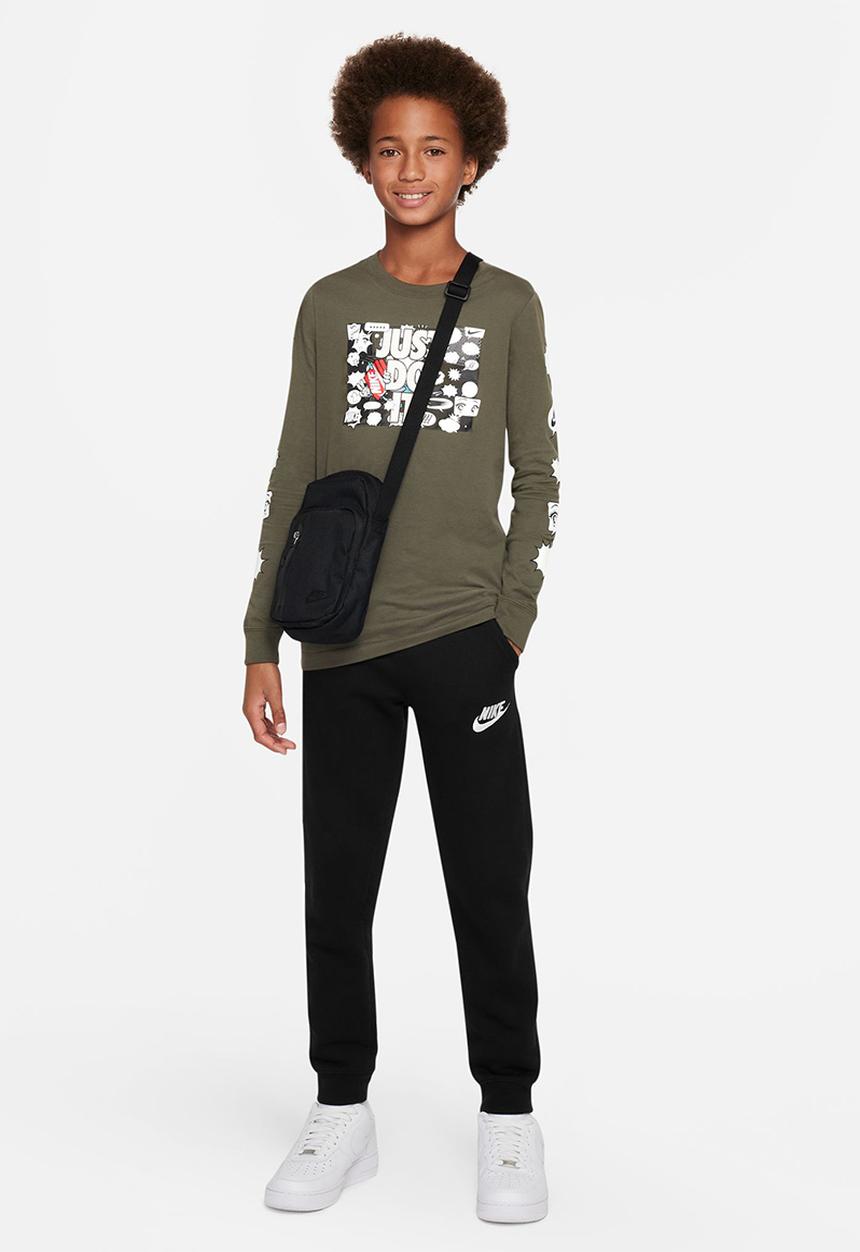 Nike - U nsw ls tee boxy sleeve sp23 - cargo khaki