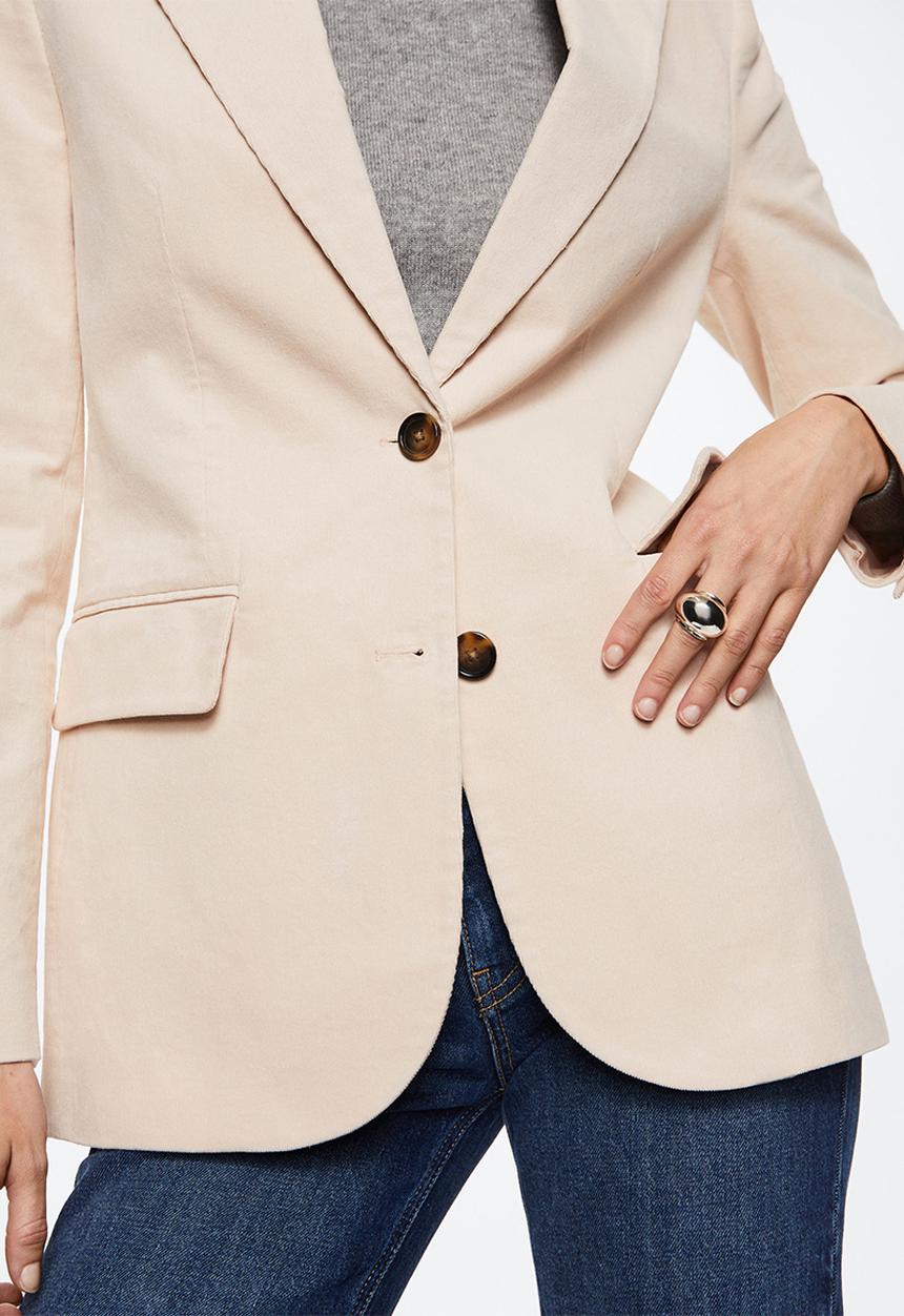 MANGO - Blazer venus - light beige