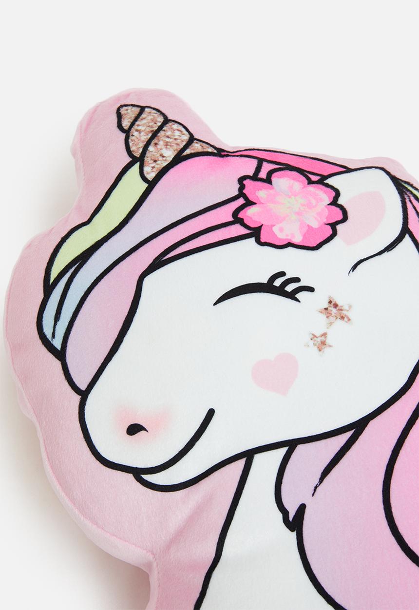 Character Group - Magical unicorn shaped plush play pillow - pink