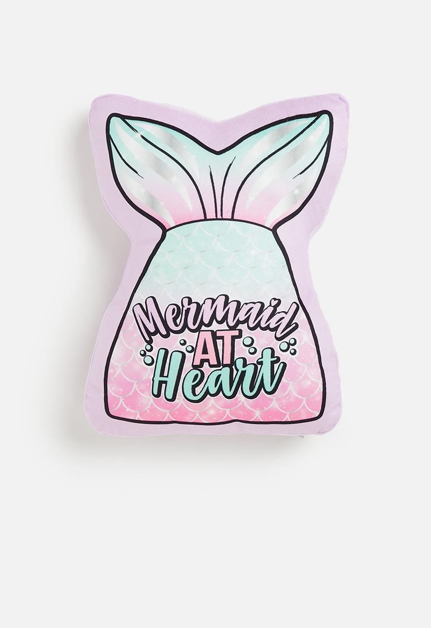 Character Group - Mermaid shaped plush play pillow - pink
