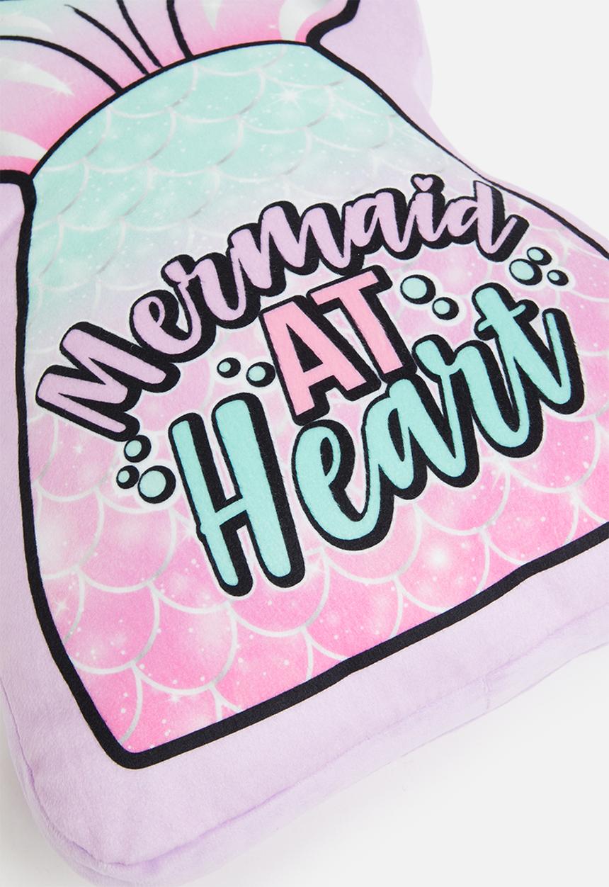 Character Group - Mermaid shaped plush play pillow - pink