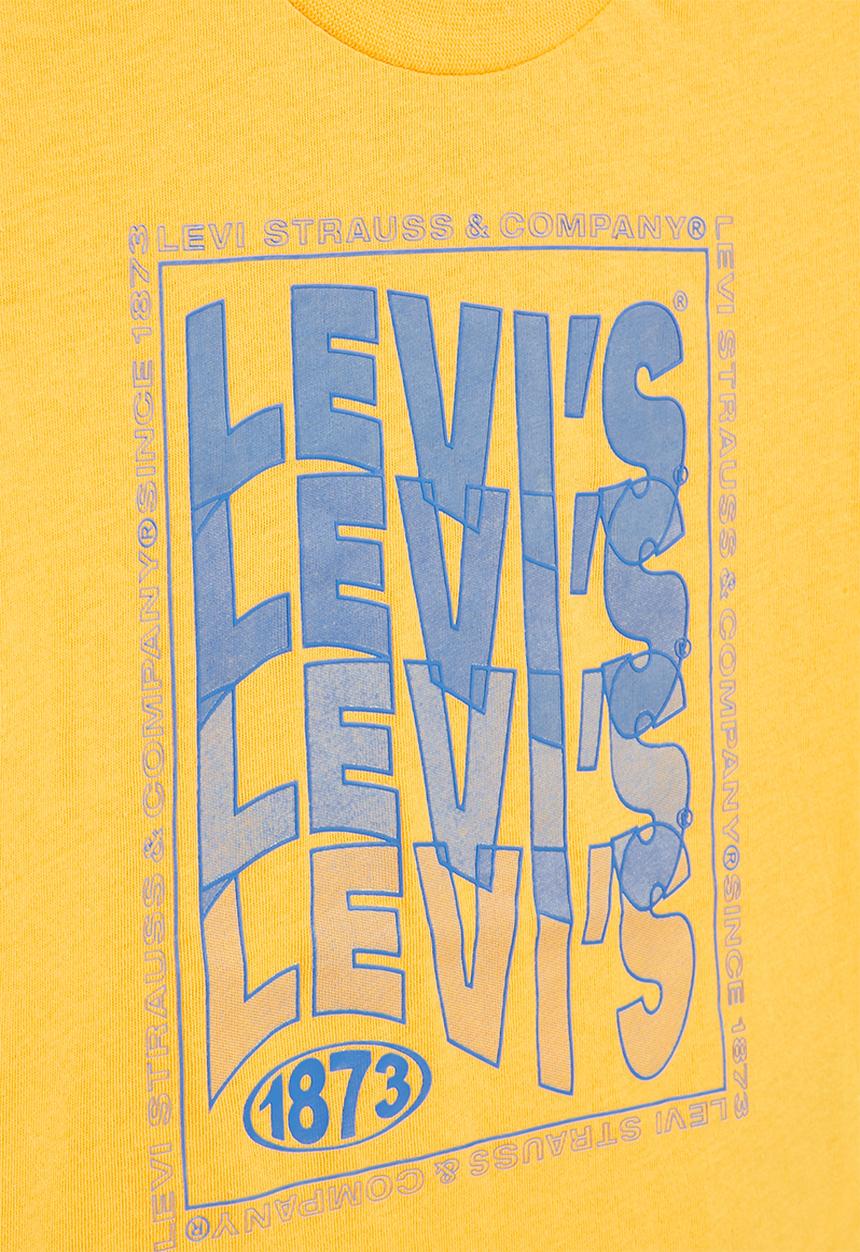 Levi’s® - Lvb wavy logo tee shirt - citrus