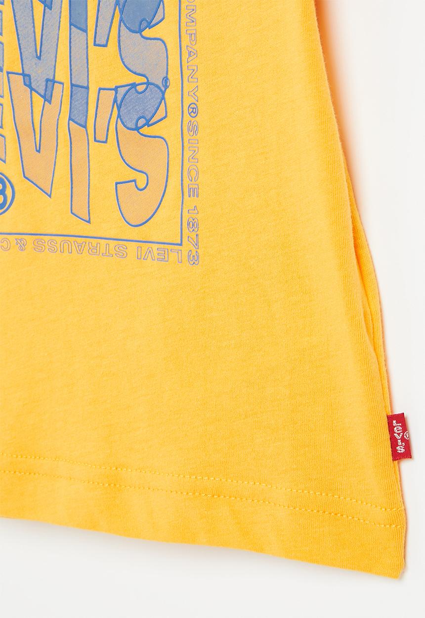 Levi’s® - Lvb wavy logo tee shirt - citrus