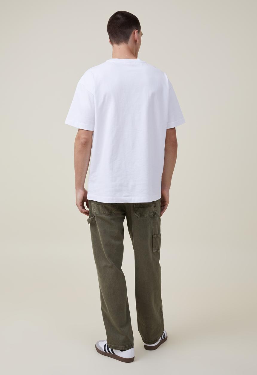 Cotton On - Baggy jean - worker washed olive