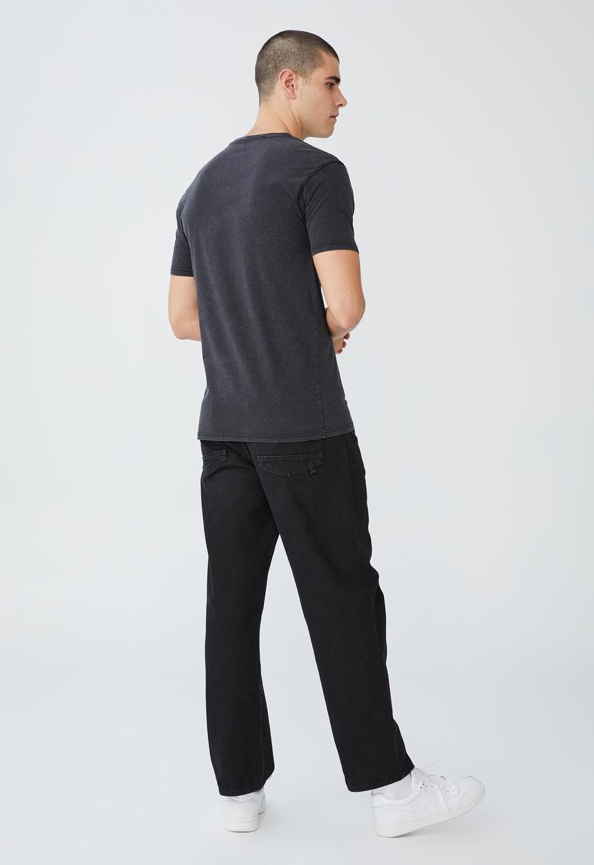 Cotton On - Easy T-shirt - black/existence