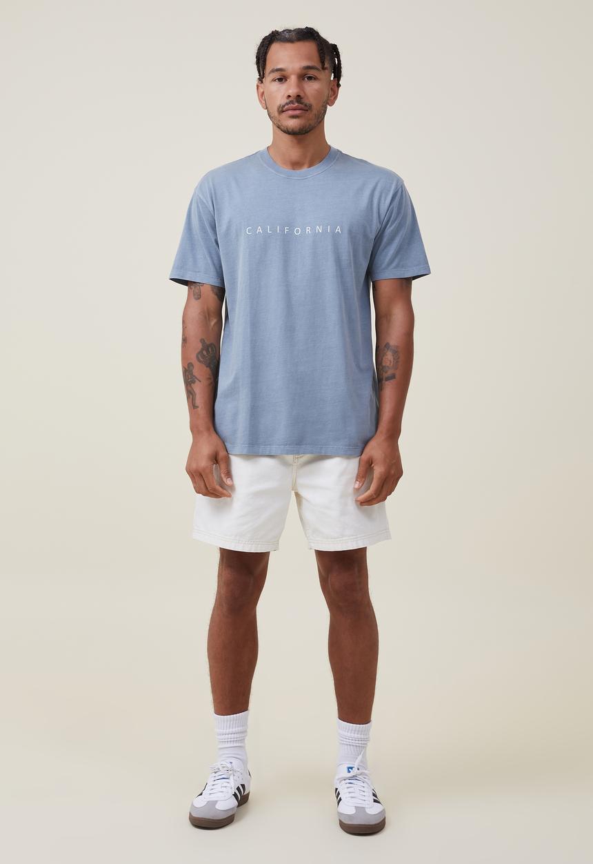 Cotton On - Easy T-shirt - citadel/california