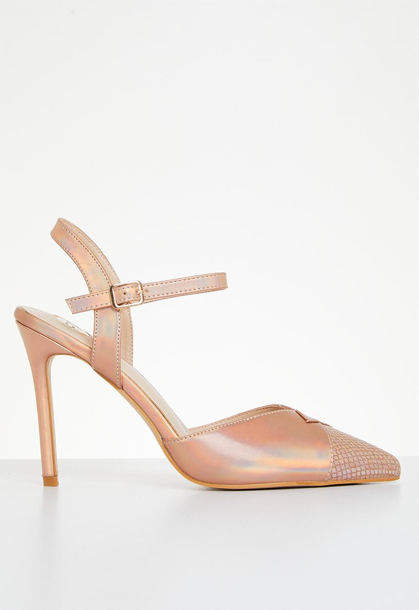 Footwork - Jale court heel - champagne