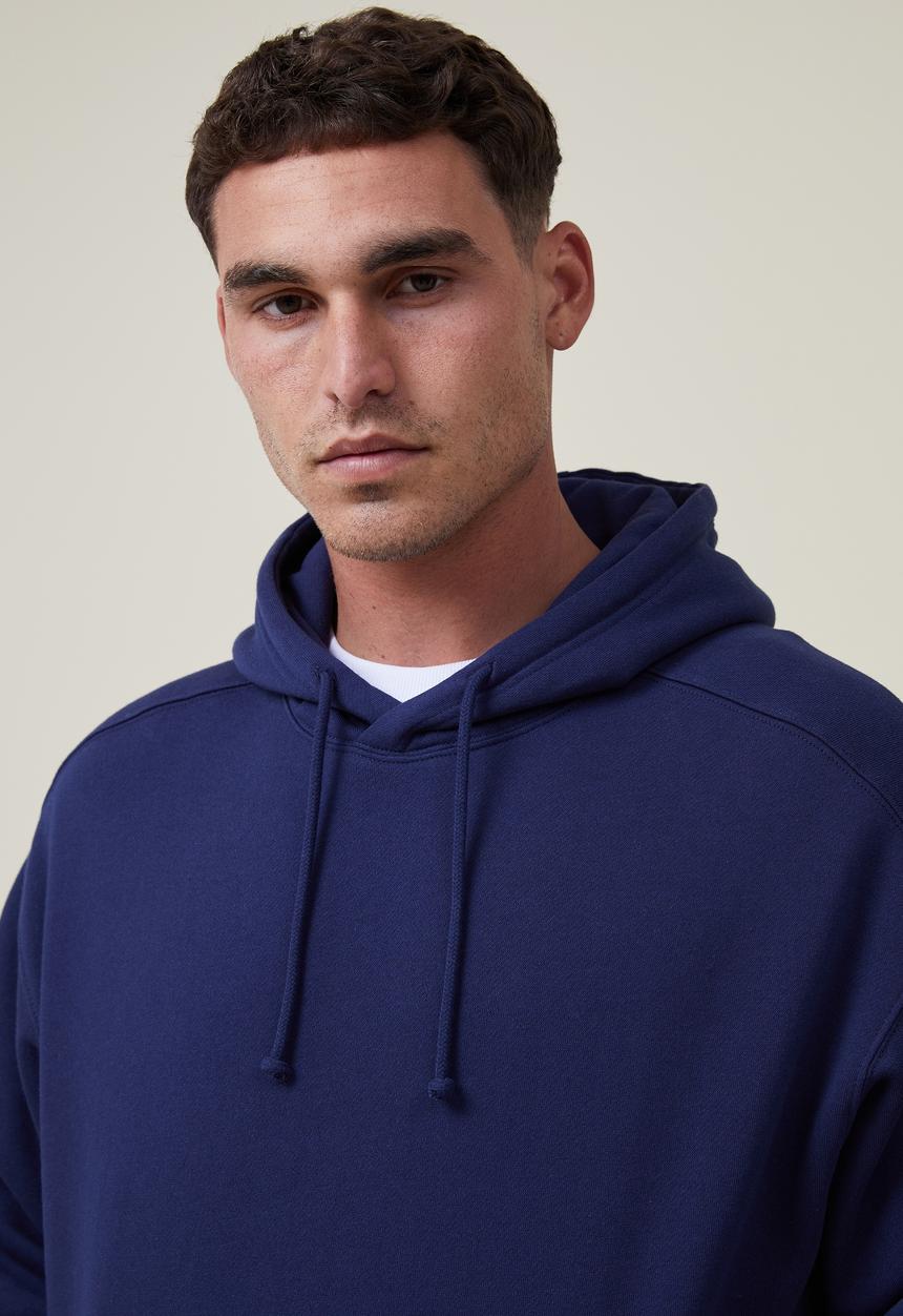 Cotton On - Essential fleece pullover - indigo