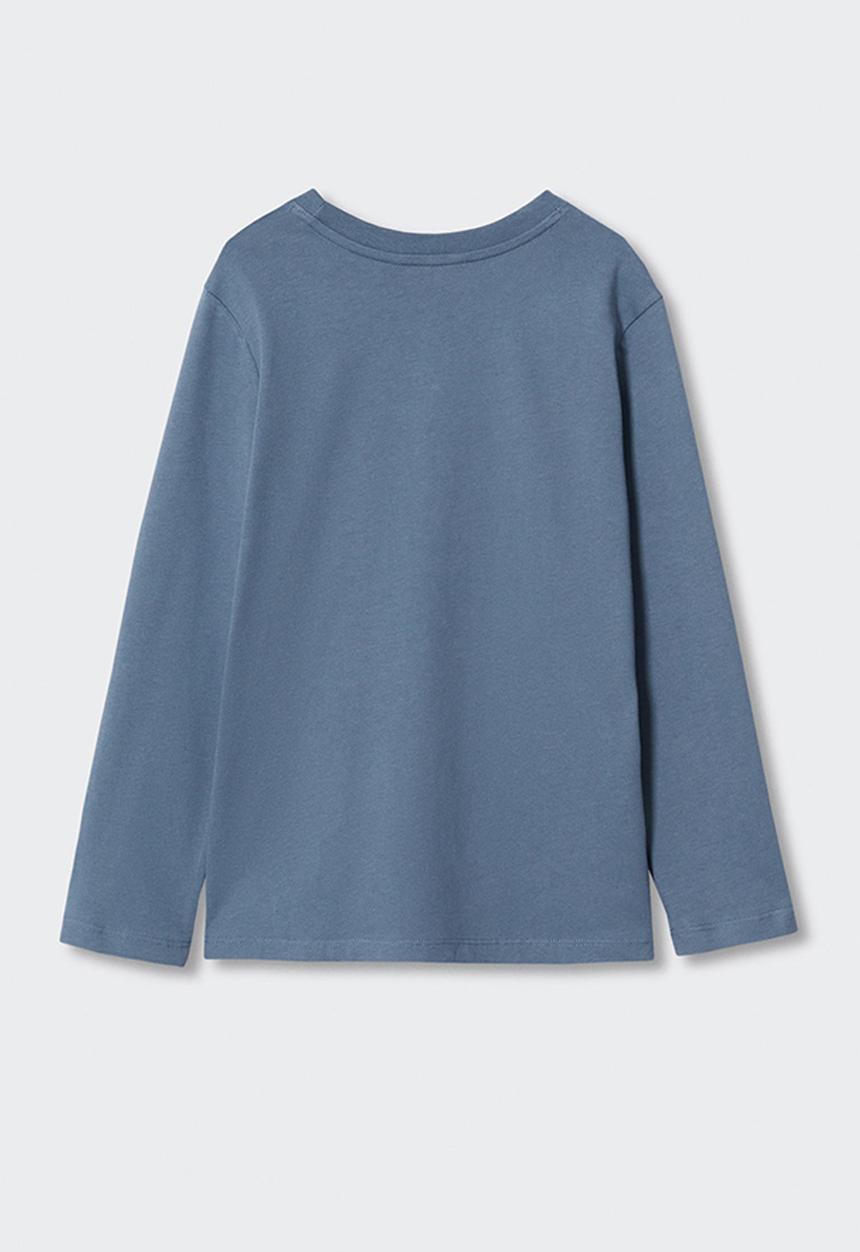 MANGO - T-shirt spencer1 - blue