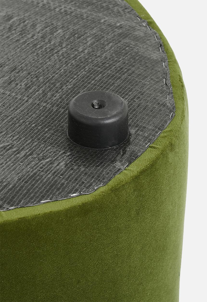 Sixth Floor - Alder large ottoman - olive