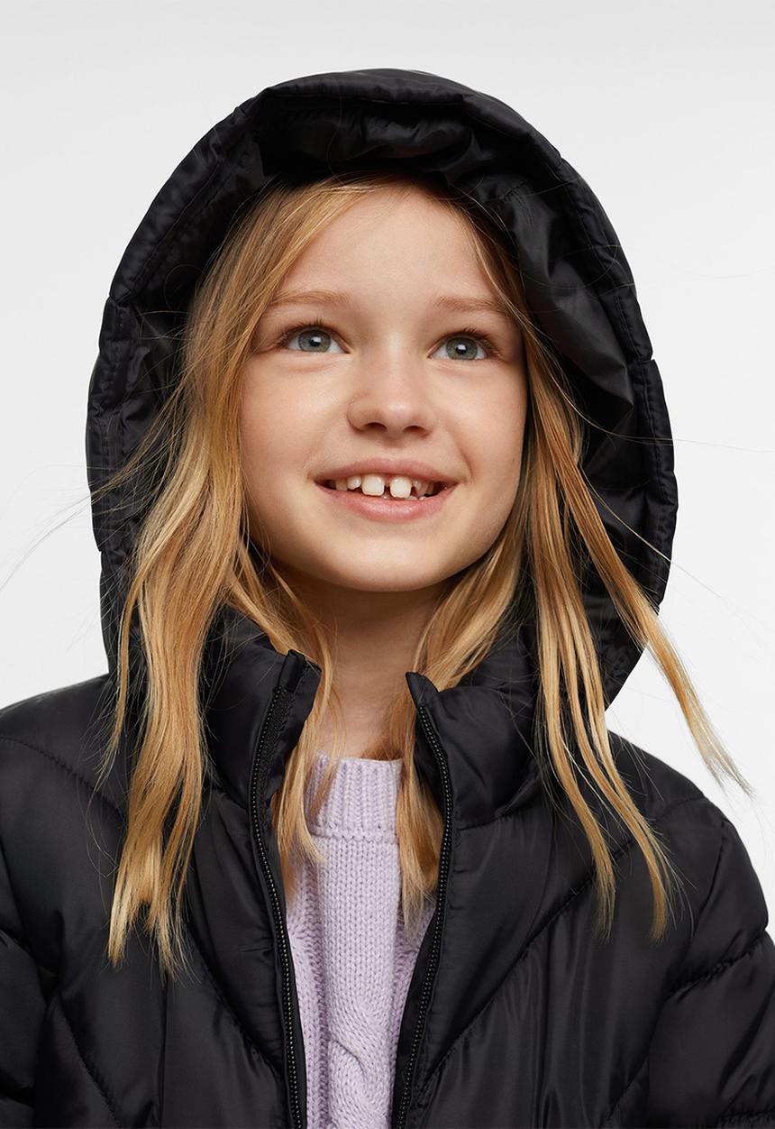 MANGO - Anorak alilong3 - black