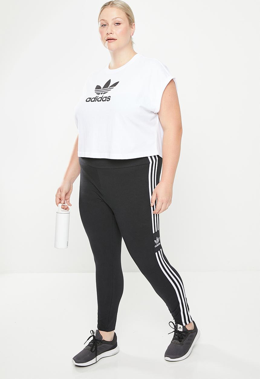 adidas Originals - Plus trefoil tight - black