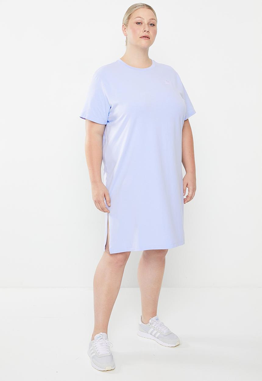 adidas Originals - Plus bg trf tee dress - blue dawn