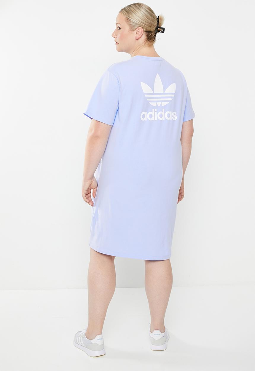 adidas Originals - Plus bg trf tee dress - blue dawn
