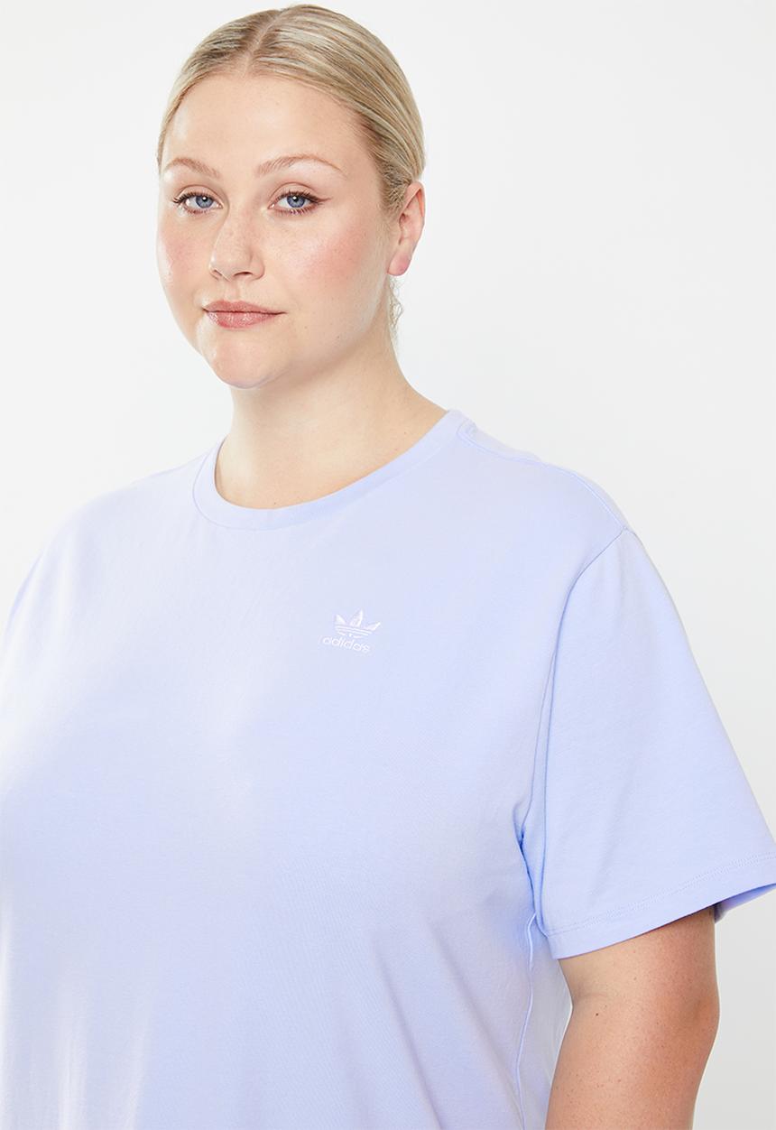 adidas Originals - Plus bg trf tee dress - blue dawn