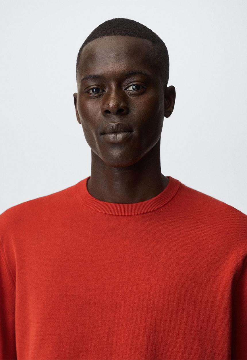 MANGO - Sweater ten - red