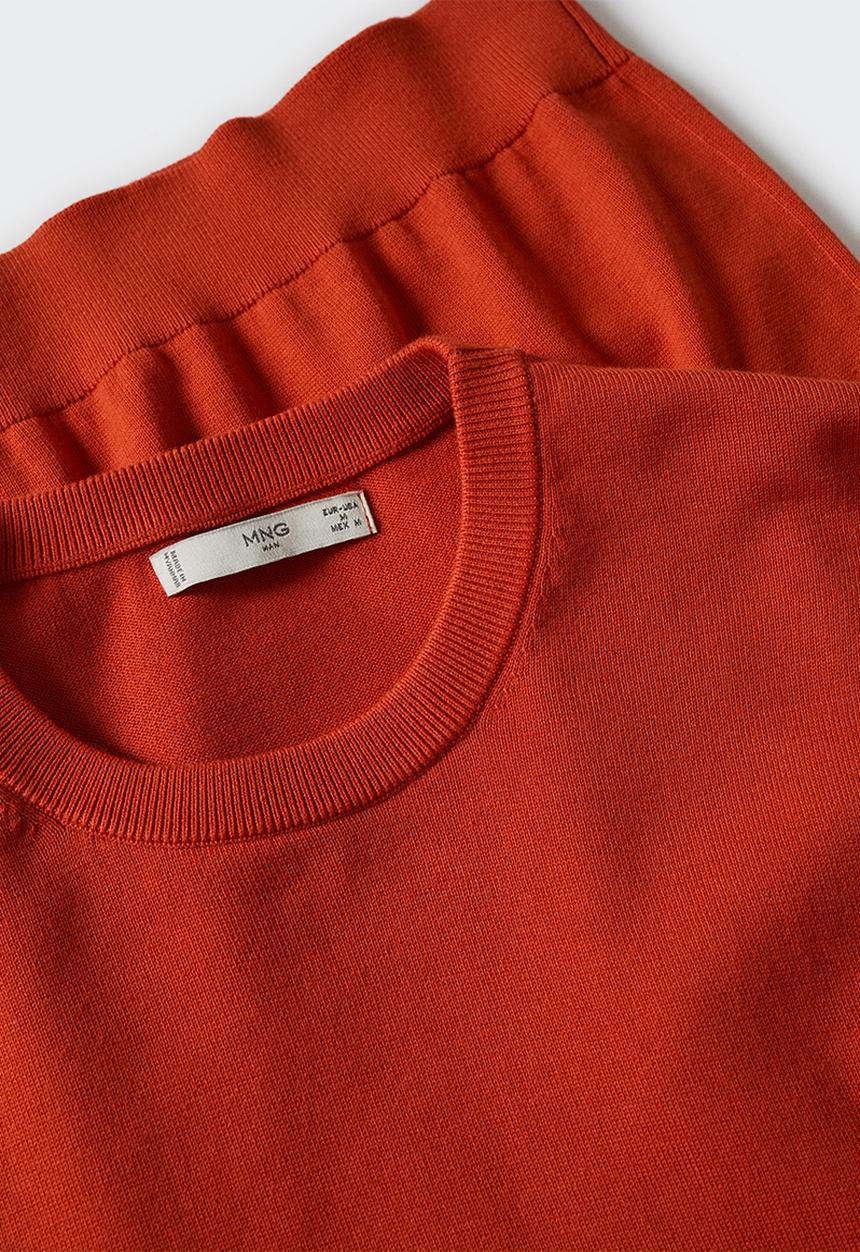 MANGO - Sweater ten - red
