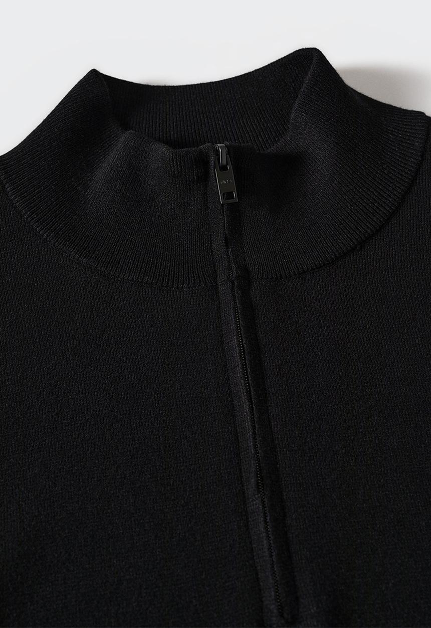 MANGO - Sweater luxusp - black