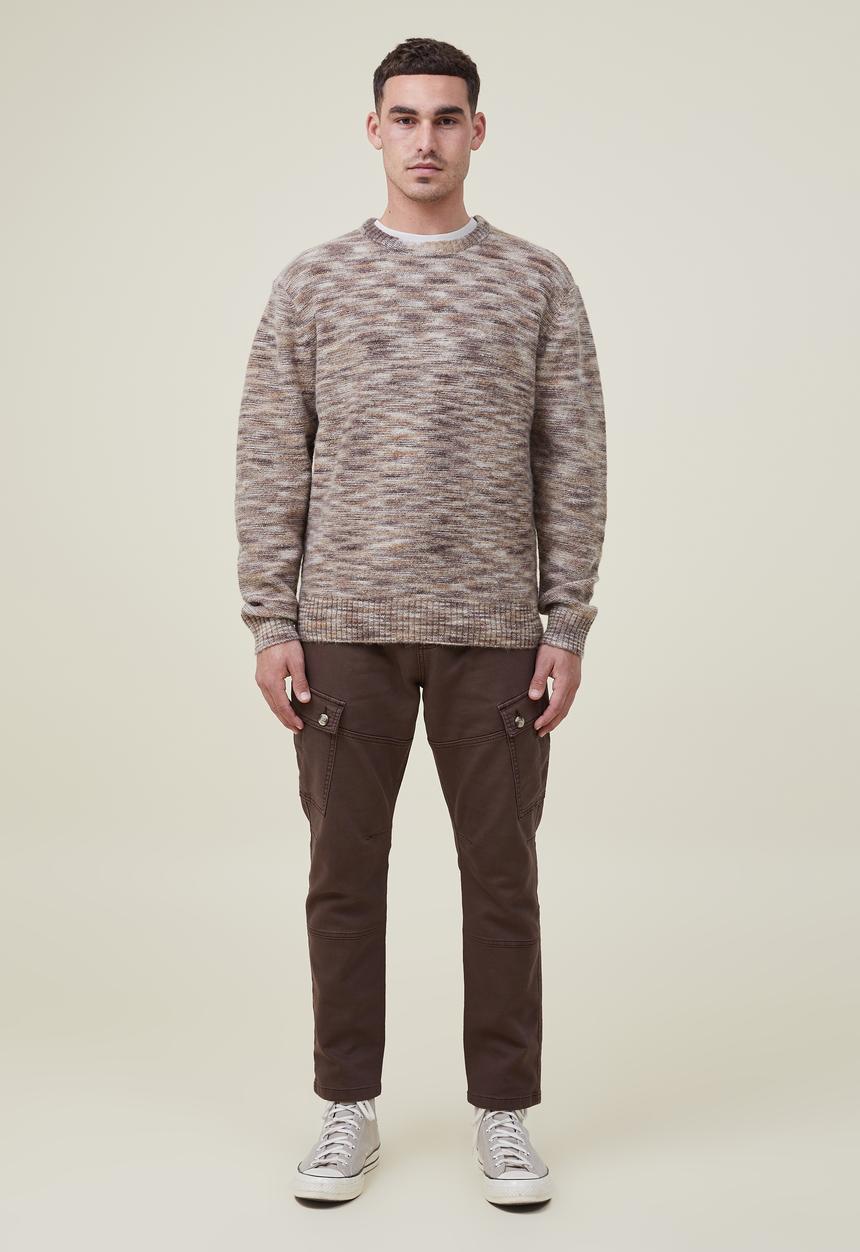 Cotton On - Military cargo pant - chocolate