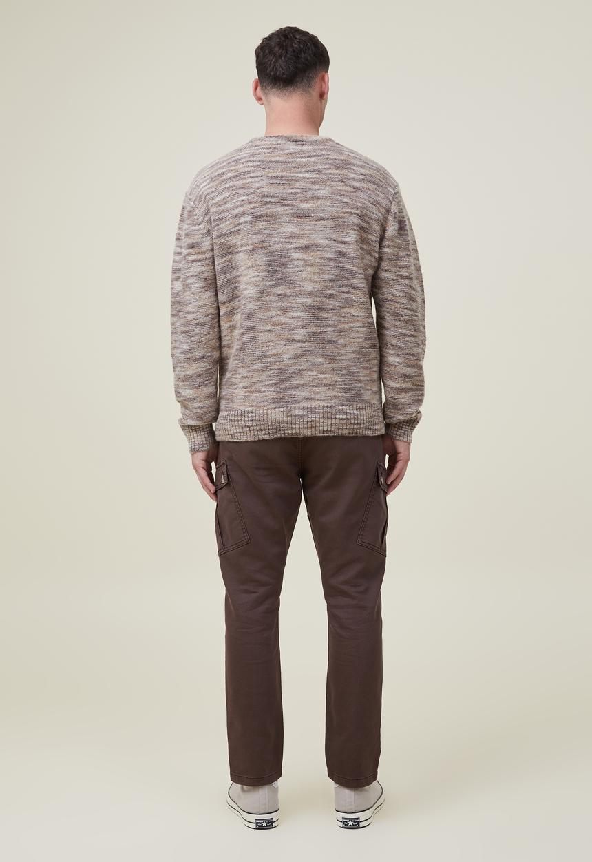 Cotton On - Military cargo pant - chocolate