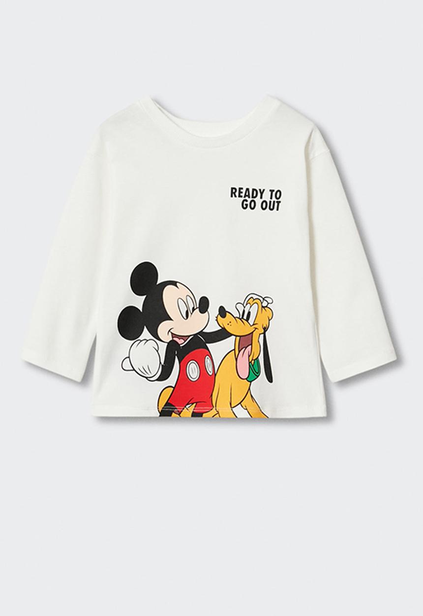 MANGO - T-shirt mpluto - white