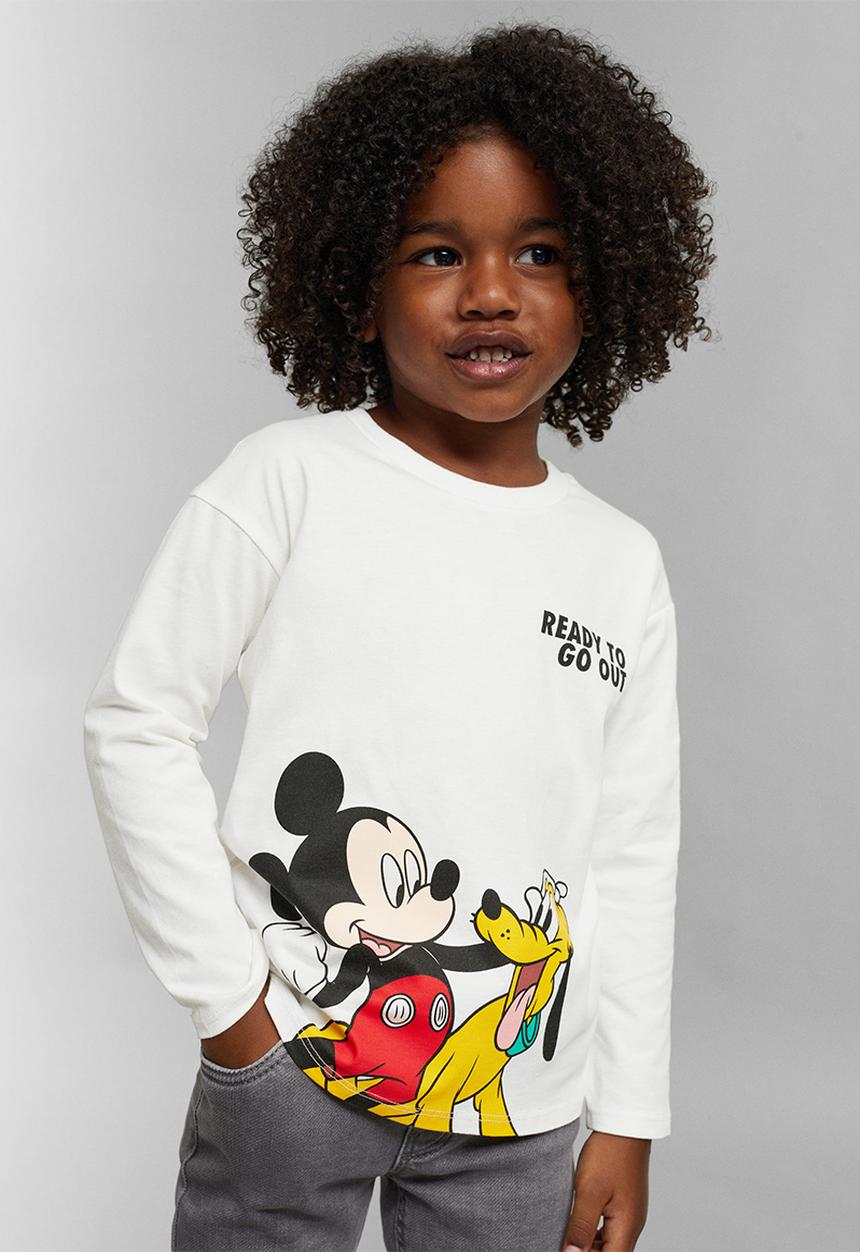 MANGO - T-shirt mpluto - white