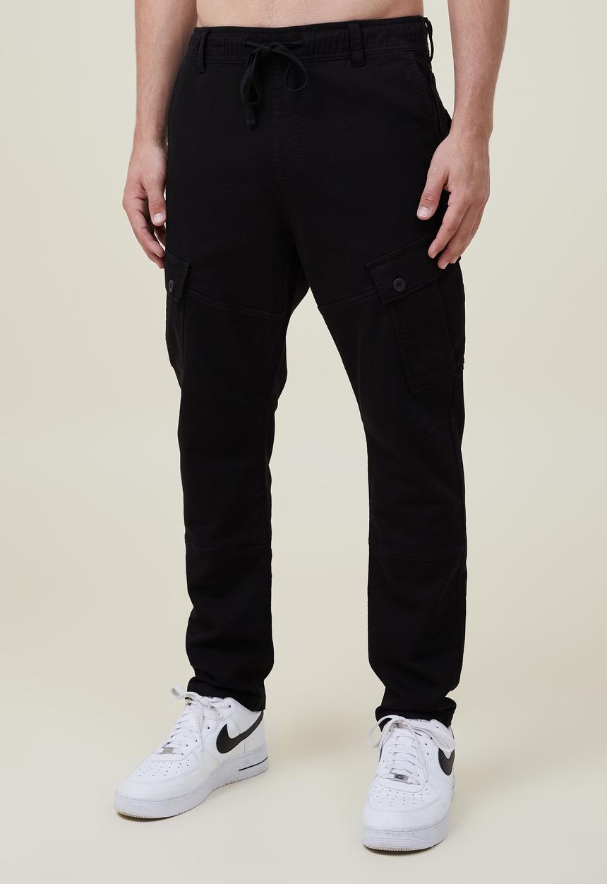 Cotton On - Military cargo pant - true black