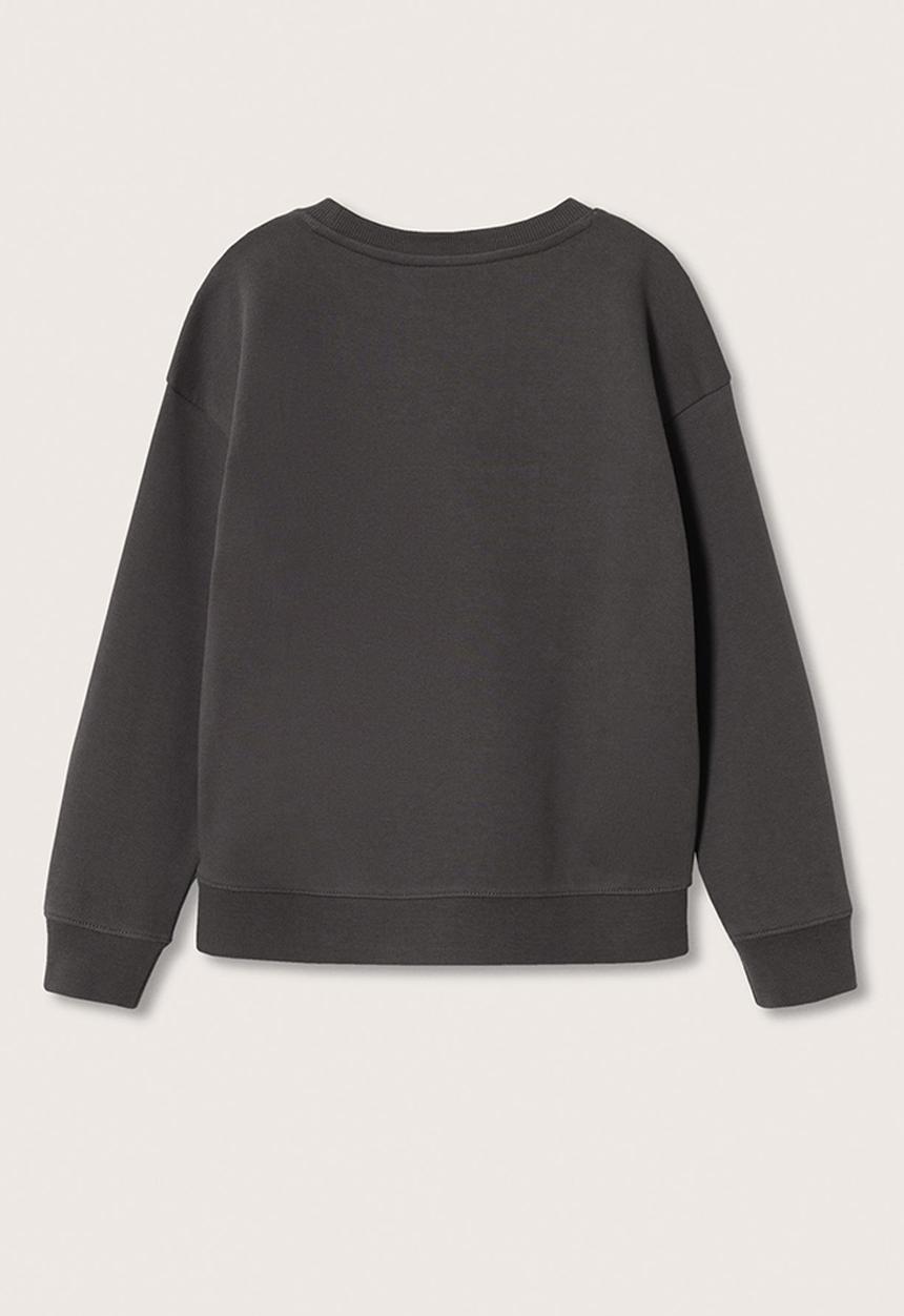 MANGO - Sweatshirt albert3 - charcoal