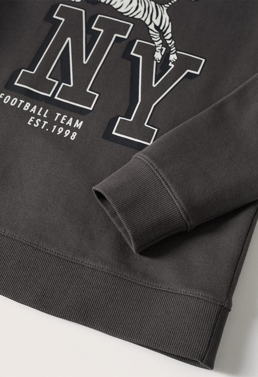 MANGO - Sweatshirt albert3 - charcoal