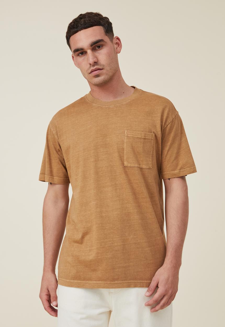 Cotton On - Organic loose fit T-shirt - ginger