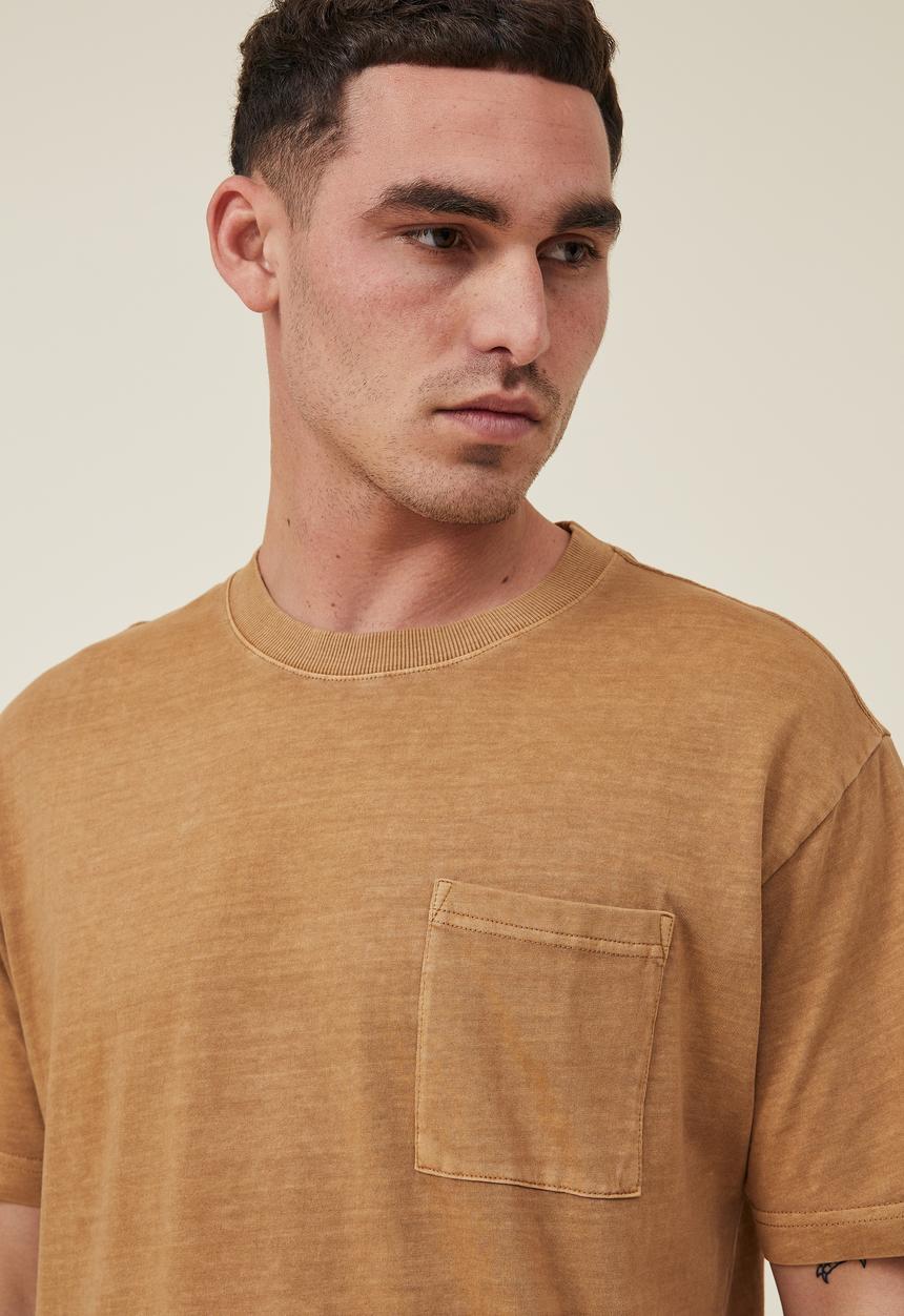 Cotton On - Organic loose fit T-shirt - ginger