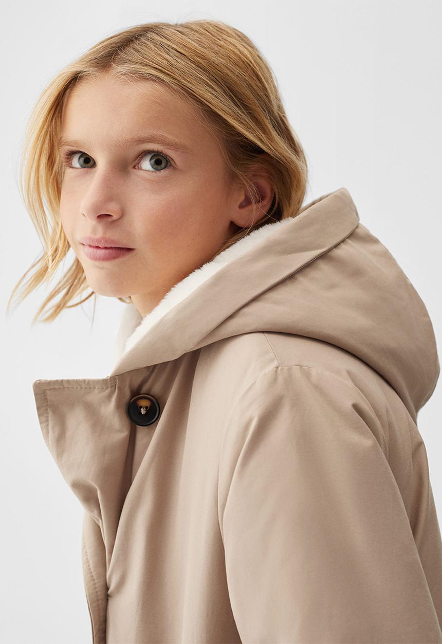 MANGO - Anorak  dina3 - brown