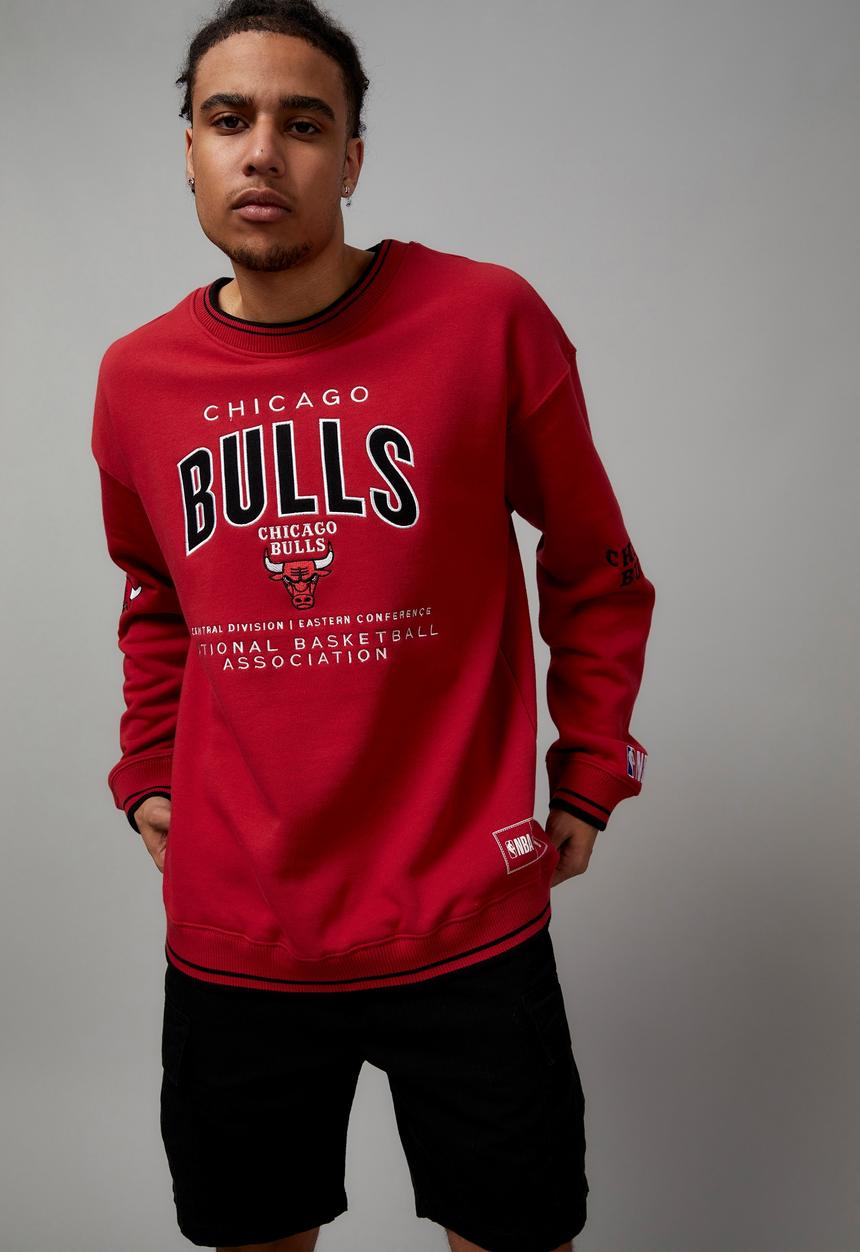 Factorie - Oversized nba crew - lcn nba red/chicago bulls street tip