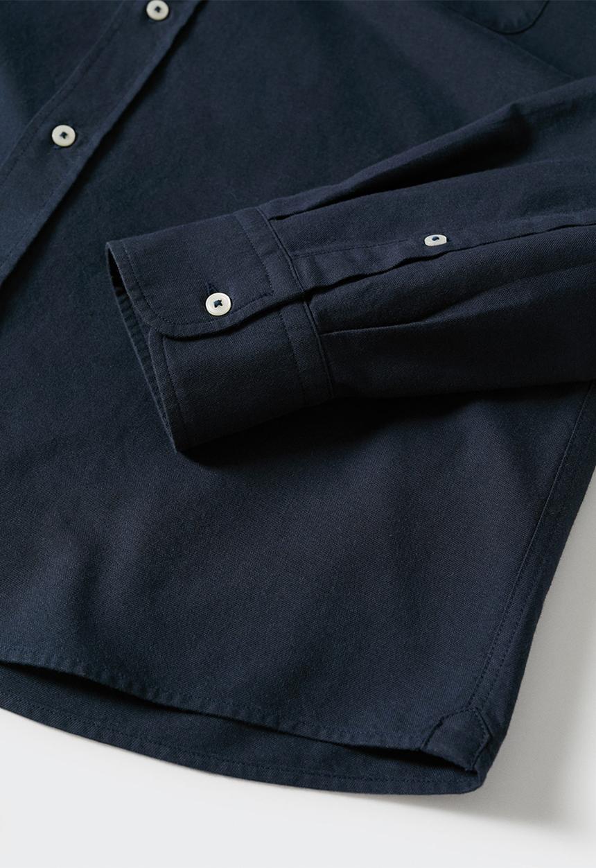 MANGO - Shirt oxford - navy