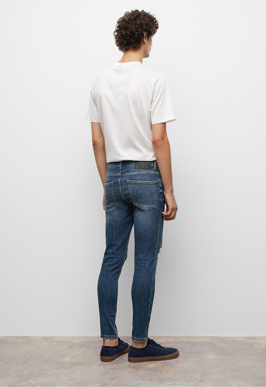 MANGO - Jeans spskintb - open blue