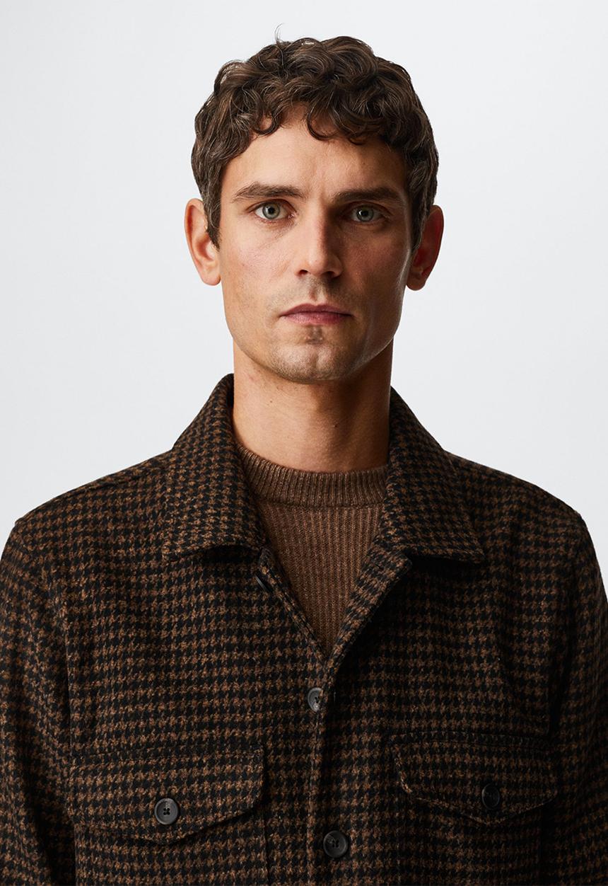 MANGO - Shirt cannes - brown