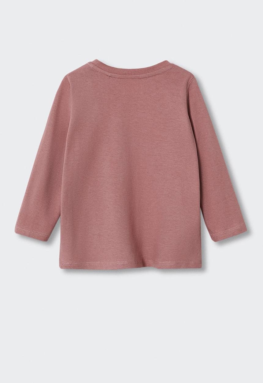 MANGO - T-shirt fur - pink