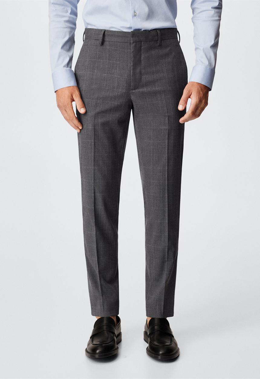 MANGO - Super slim fit suit pants paulo - medium grey