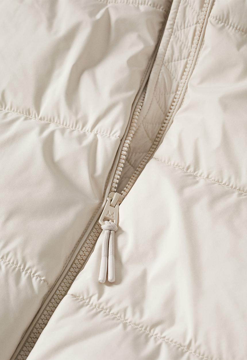 MANGO - Anorak rayo - light beige