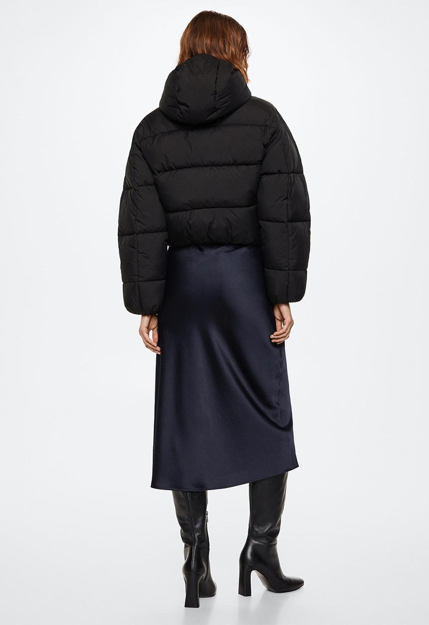 MANGO - Anorak rayo - black
