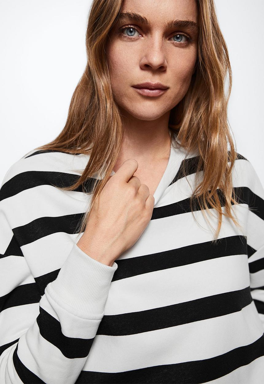 MANGO - Sweatshirt strapi - natural