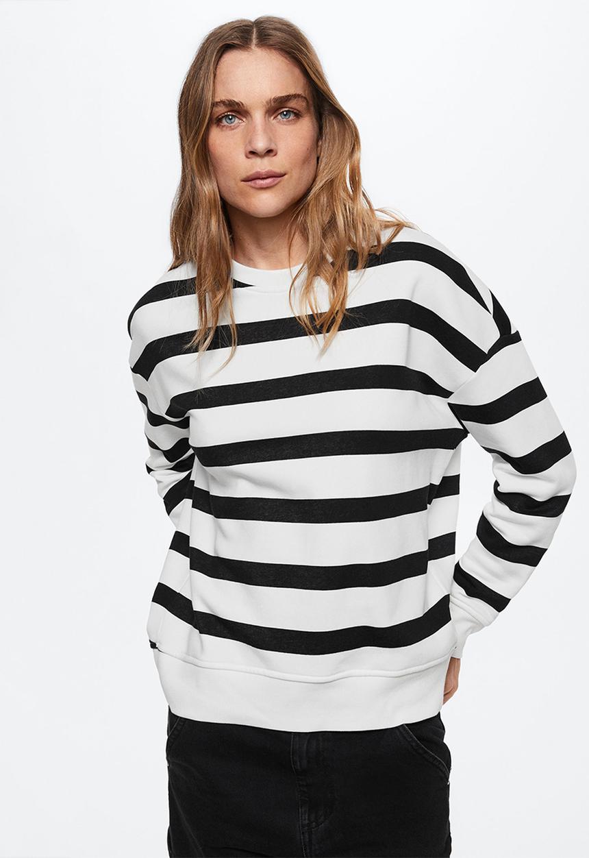 MANGO - Sweatshirt strapi - natural