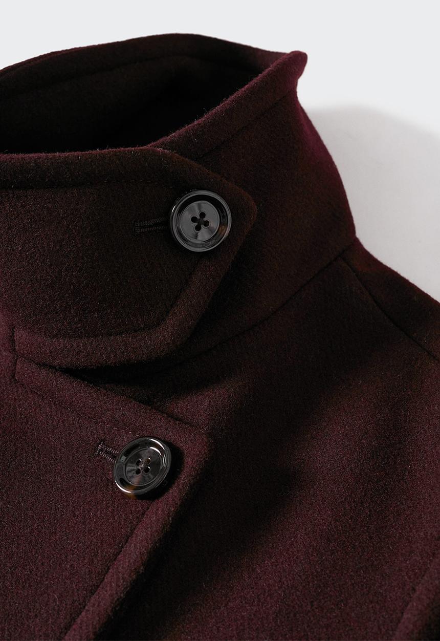 MANGO - Coat imagine - dark red