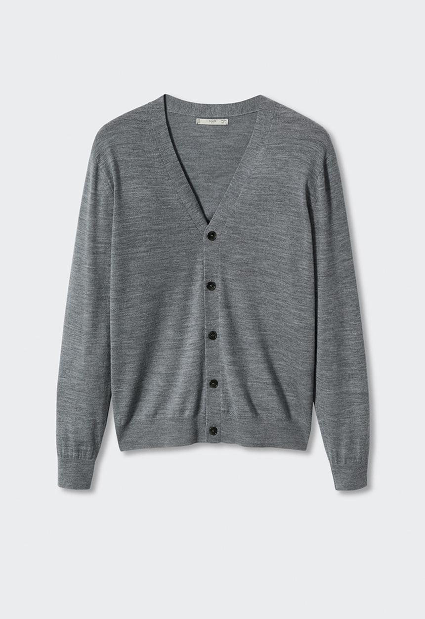 MANGO - Cardigan willyc - grey