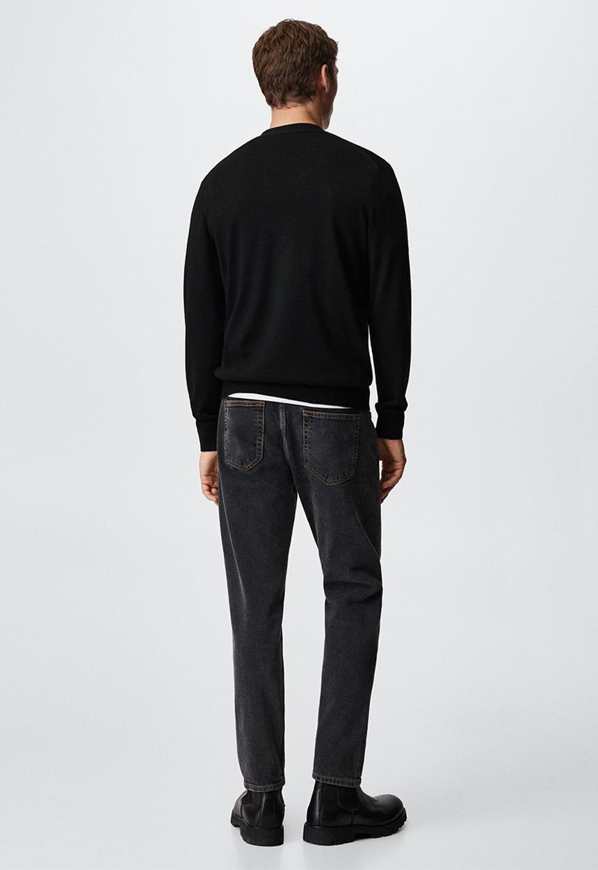 MANGO - Cardigan willyc - black
