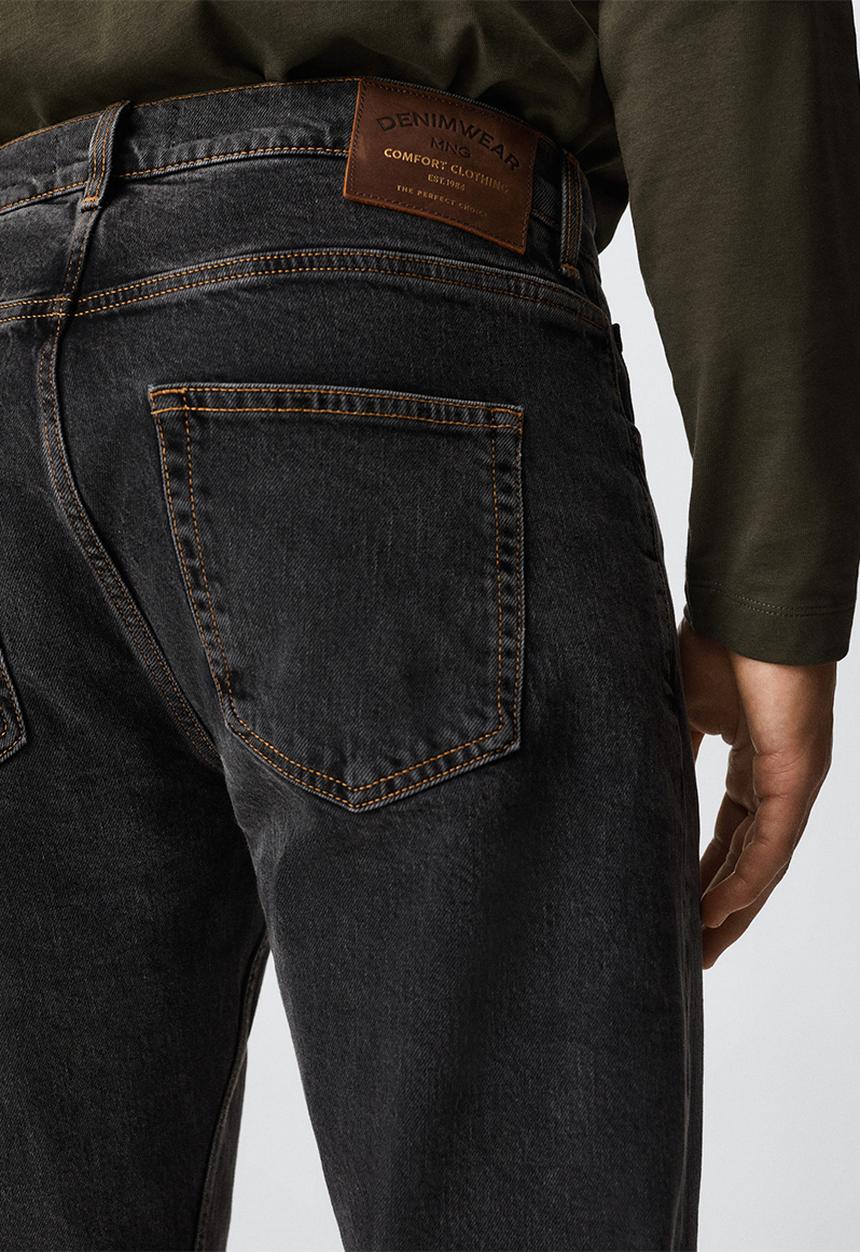 MANGO - Jeans ben - dark grey