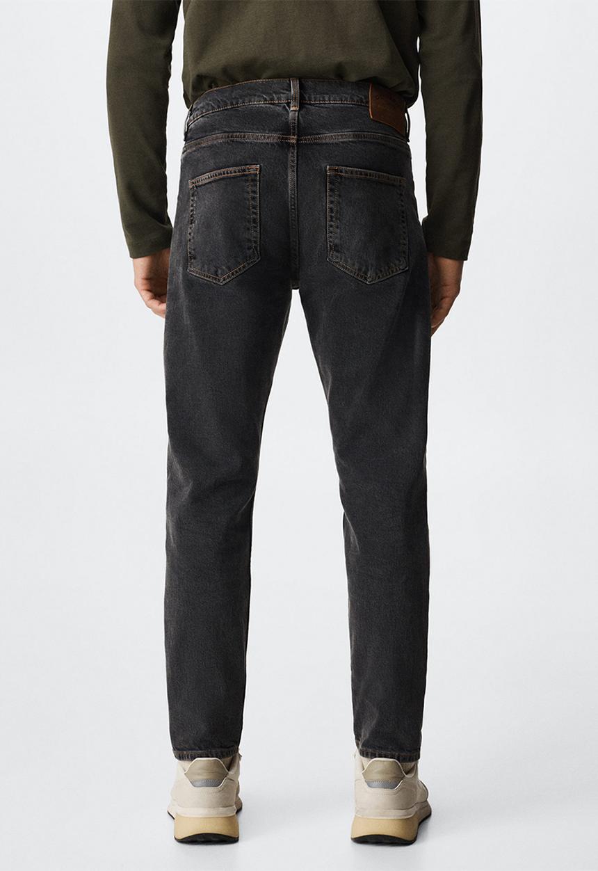 MANGO - Jeans ben - dark grey