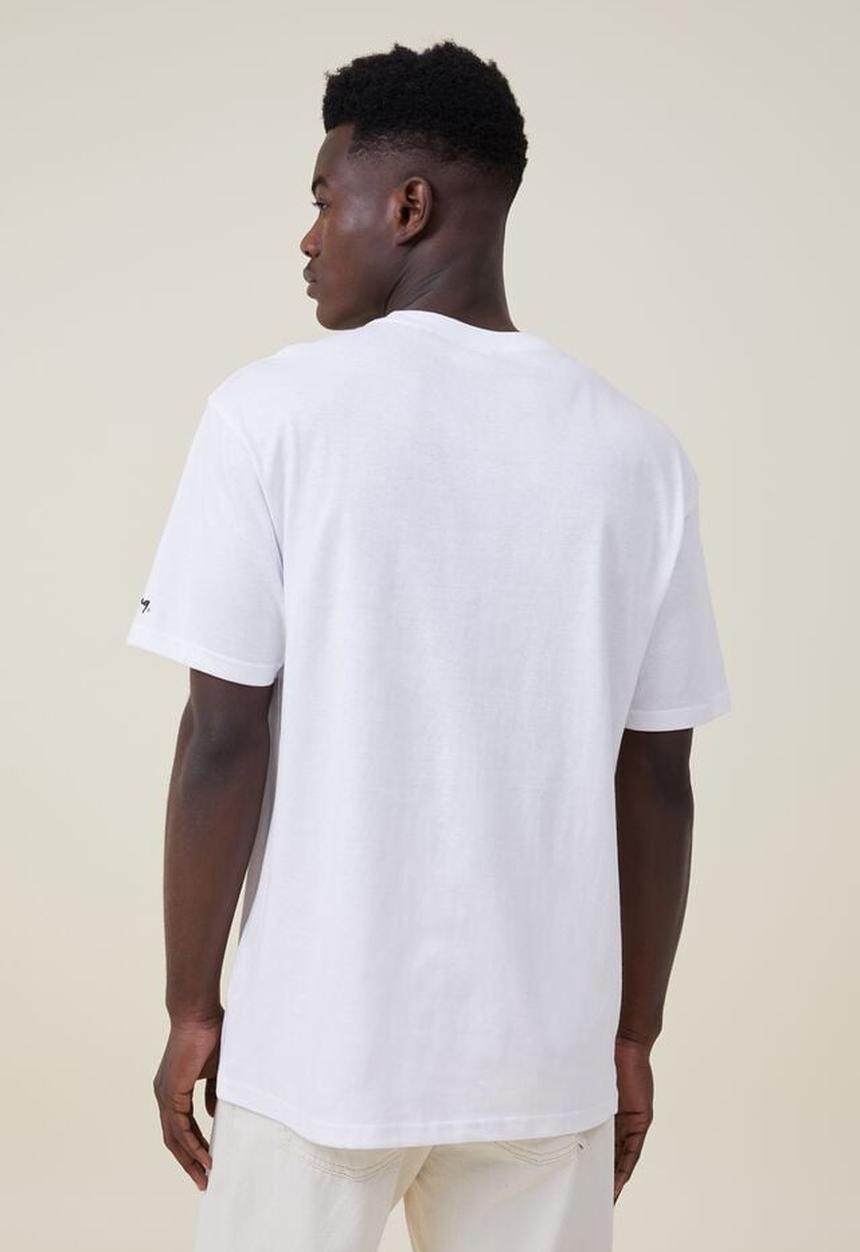 Cotton On - keith haring loose fit t-shirt - lcn kei white/keith haring 