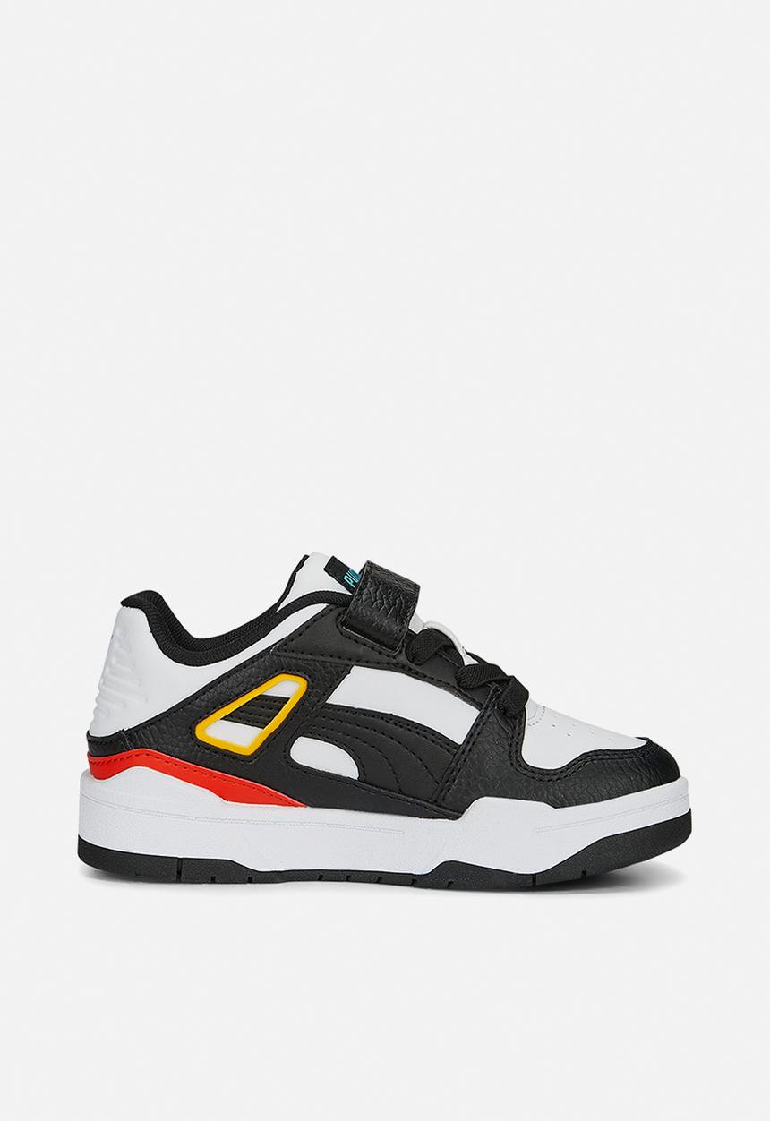PUMA - Slipstream block party ac+ ps - puma white-puma black-warm earth