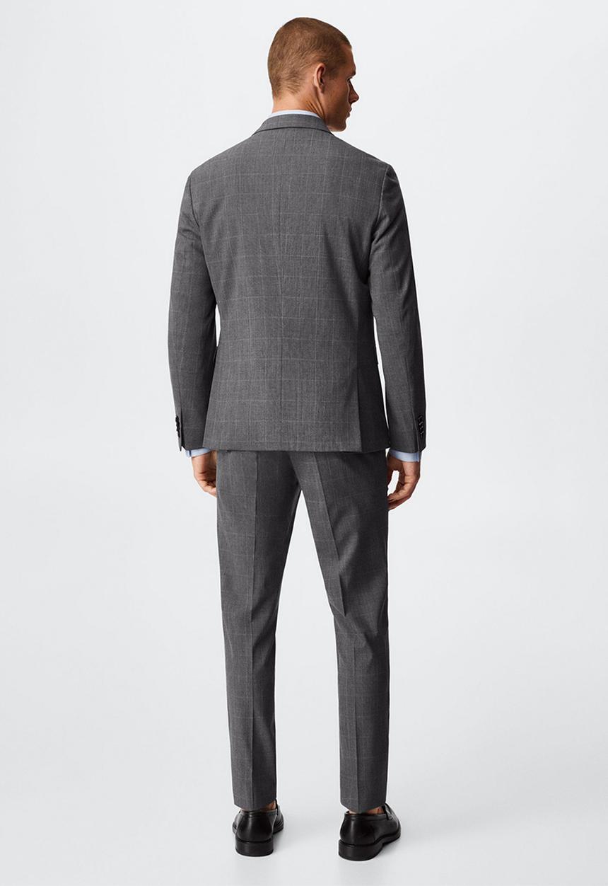 MANGO - Blazer paulo - medium grey